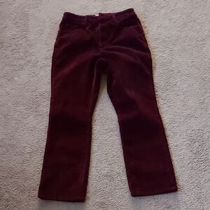 Universal Thread Cranberry Corduroy Women Pants Size 6R